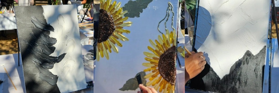 Textured Art at The Old Mushroom Farm, Howick