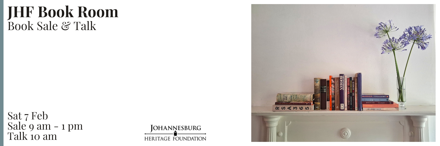 Book Sale and Talk - Joburg@140