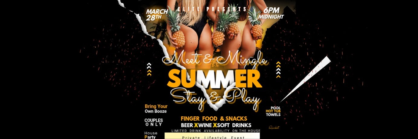 ELITE Events: Meet & Mingle, Stay & Play (Couples Only)