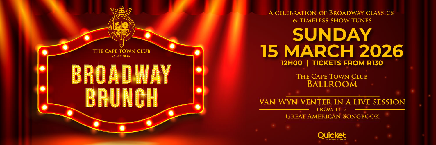 The Cape Town Club - Broadway Brunch