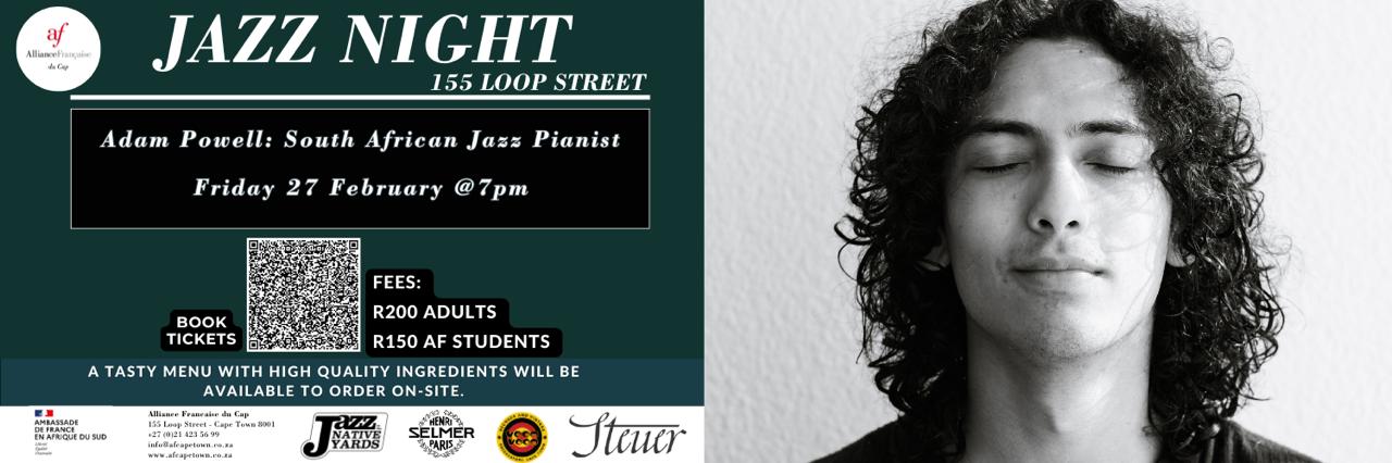 Adam Powell Trio at the Alliance Francaise