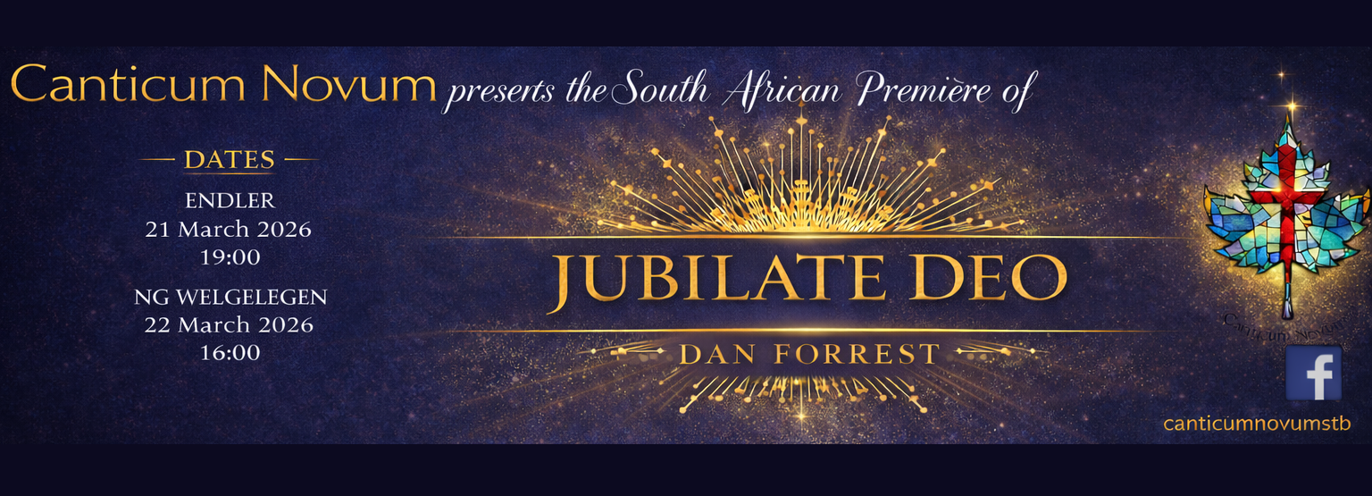 Canticum Novum Presents: Dan Forrest - JUBILATE DEO (Endler)