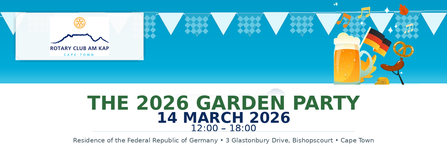 2026 Gartenfest/ Garden Party - Rotary Club am Kap