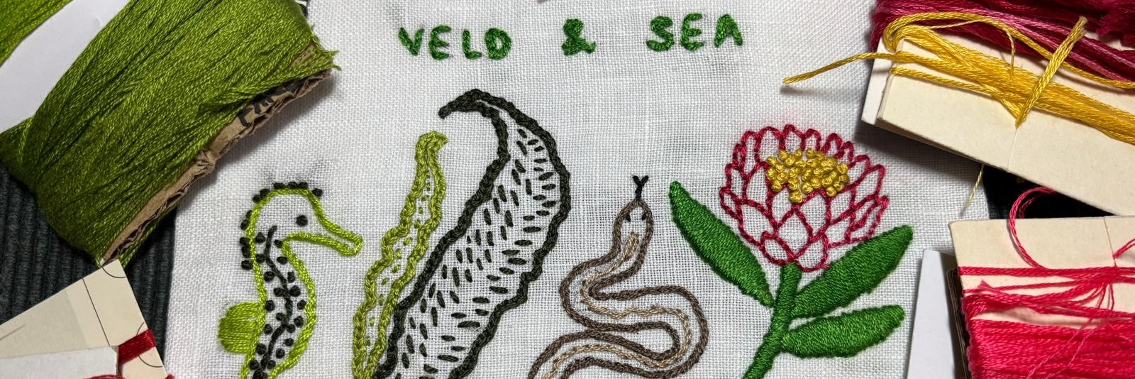 Slow Stitching: Embroidery Workshop with Veld & Sea and Paloma Stitch - 13 March