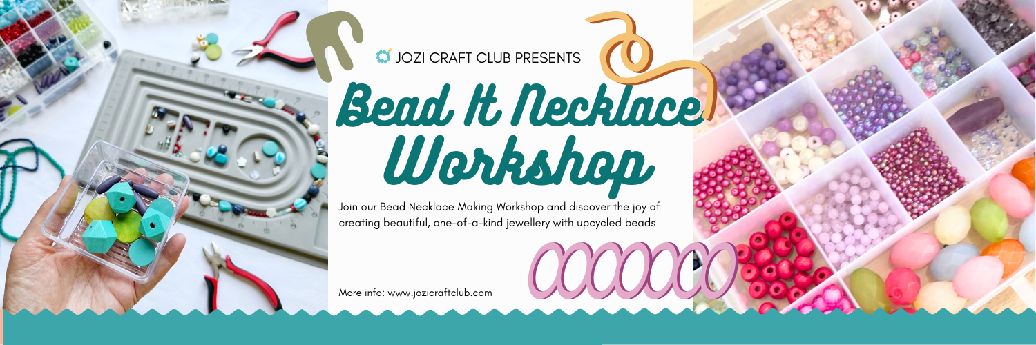 Bead It Upcycled Necklace Workshop - Sat 21 Feb