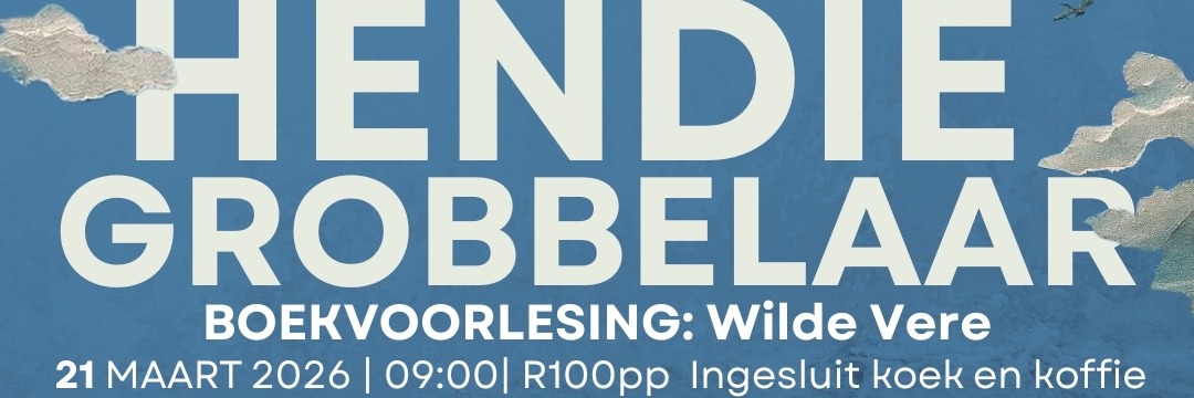 TEATER BY DIE SEE 2026 - BOEK VOORLESING SAAM MET HENDIE GROBBELAAR