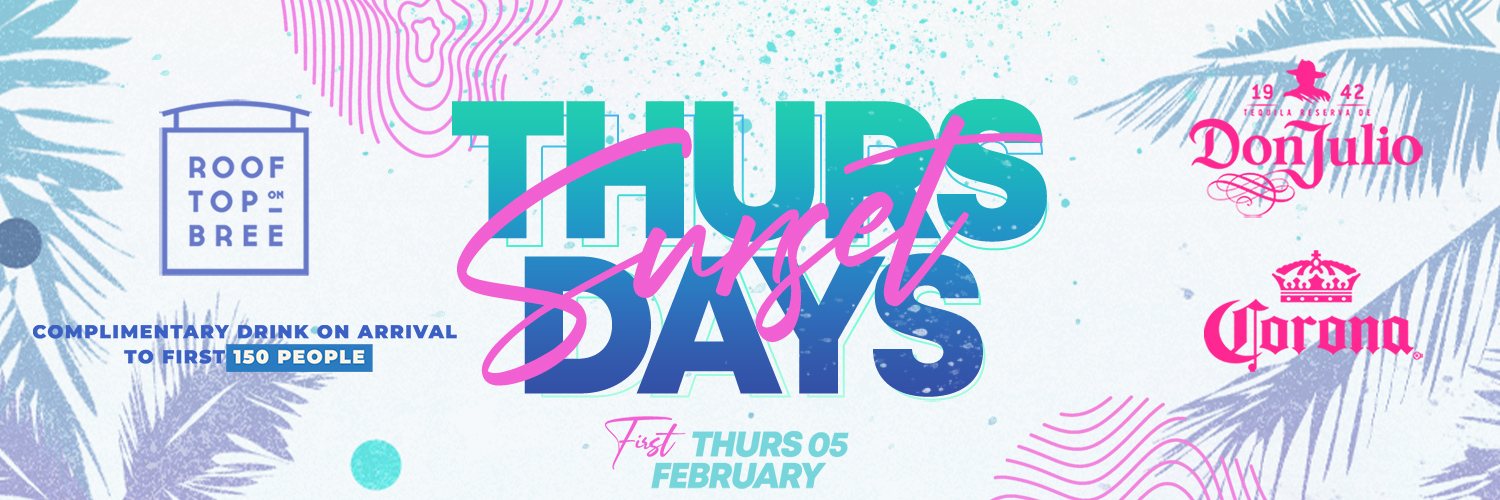 Sunset First Thursdays Rooftop Party