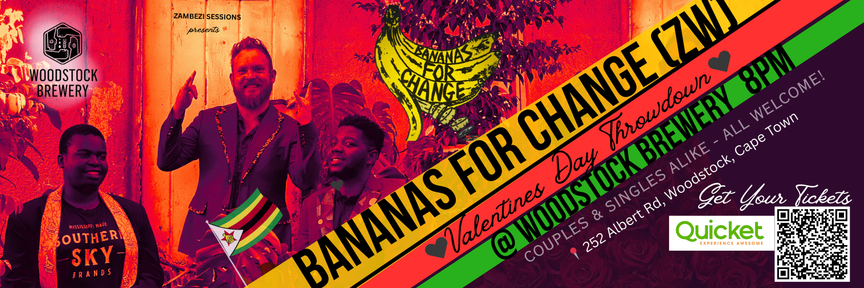 Bananas For Change Live @ Woodstock Brewery