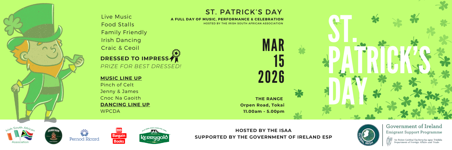 ST. PATRICK'S DAY 2026 - ISAA