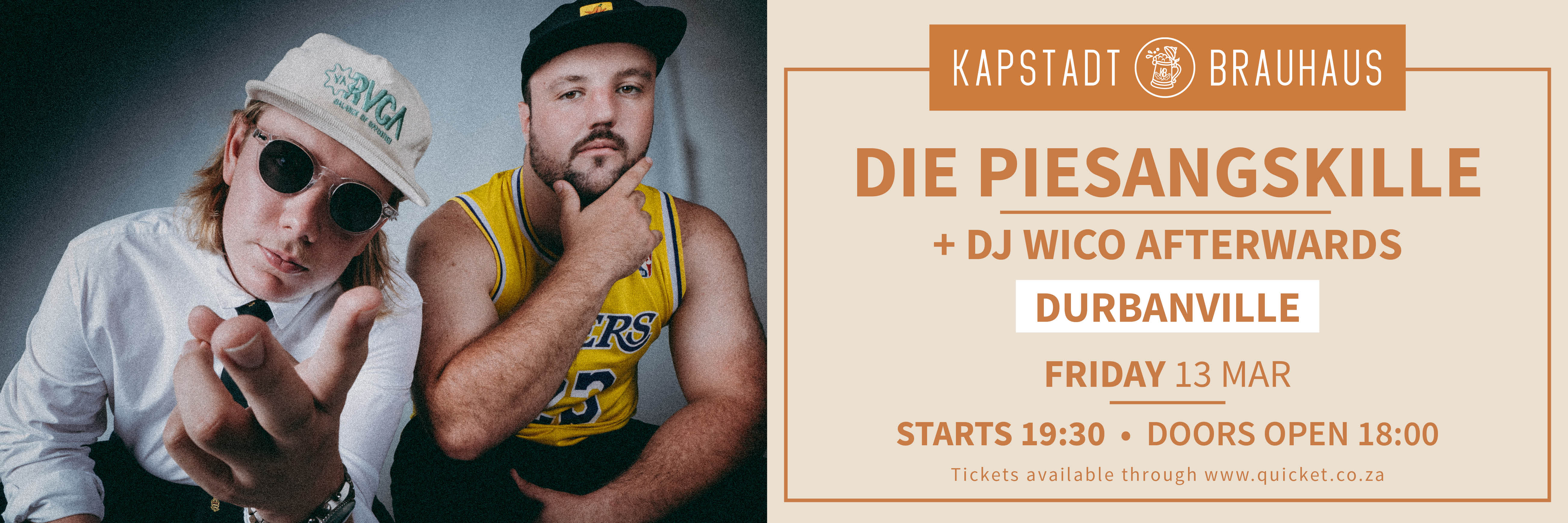 Die Piesangskille live by Kapstadt Brauhaus Durbanville