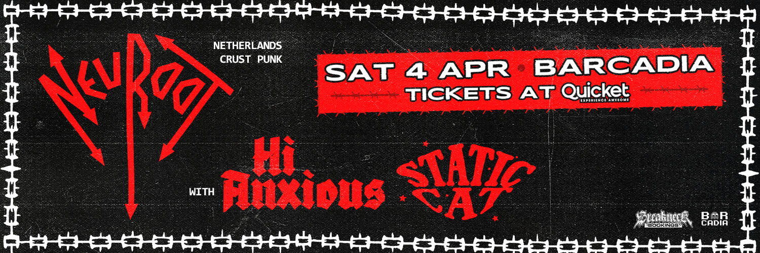 Breakneck Bookings Presents: Neuroot (NL) Live at Barcadia