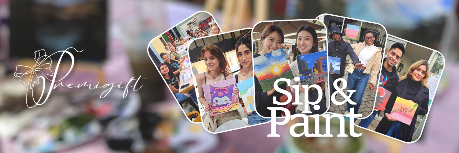 First Saturdays Sip & Paint Tickets @ Iris Garden