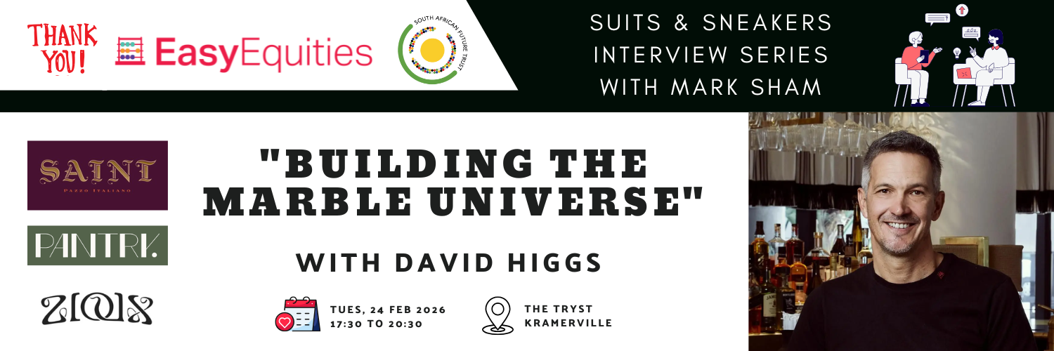 Suits & Sneakers presents: "Building the Marble Universe" with David Higgs