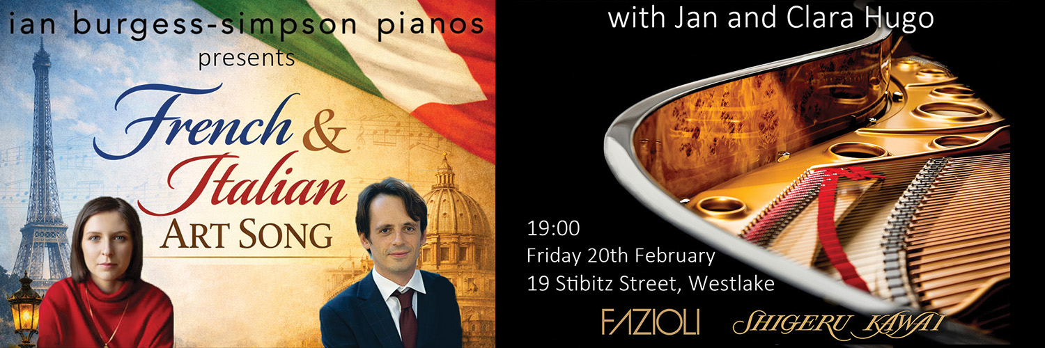 Jan and Clara Hugo: French and Italian Art Song Recital