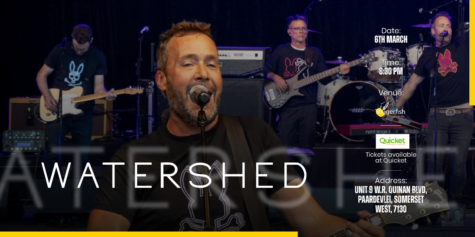 Watershed returns to Triggerfish Brewing, Paardevlei