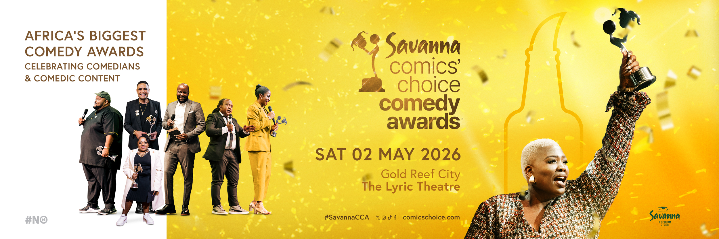 2026 Savanna Comics' Choice Comedy Awards