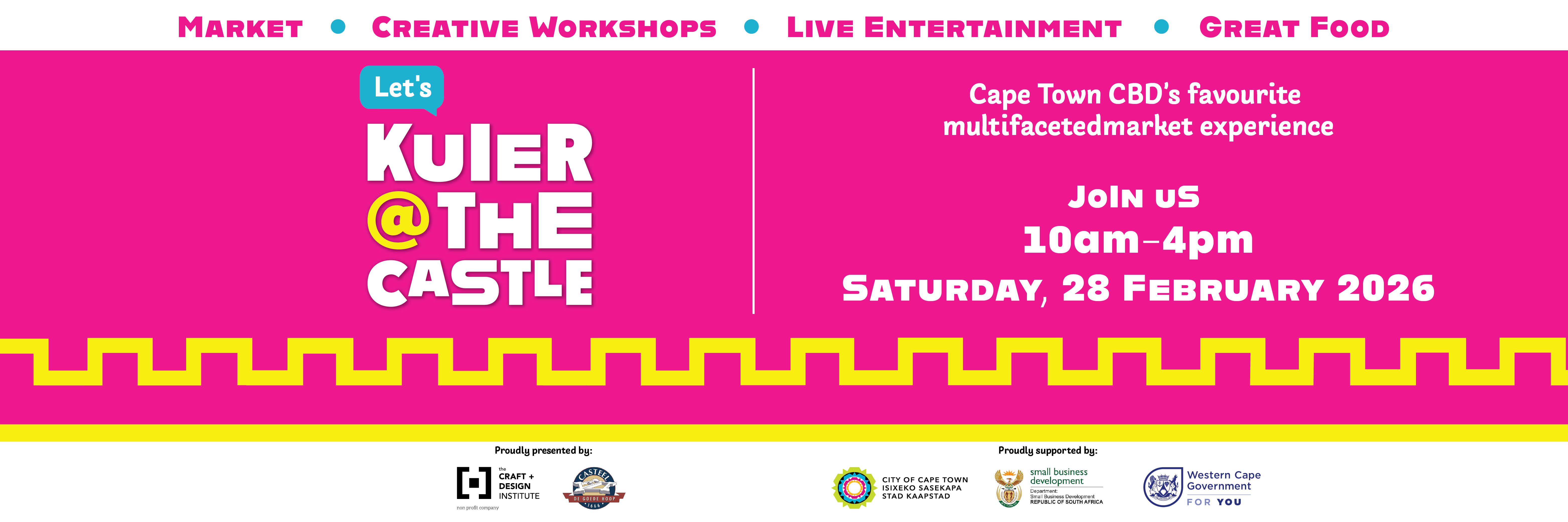 Let's Kuier@TheCastle - Saturday, 28 Feb 2026