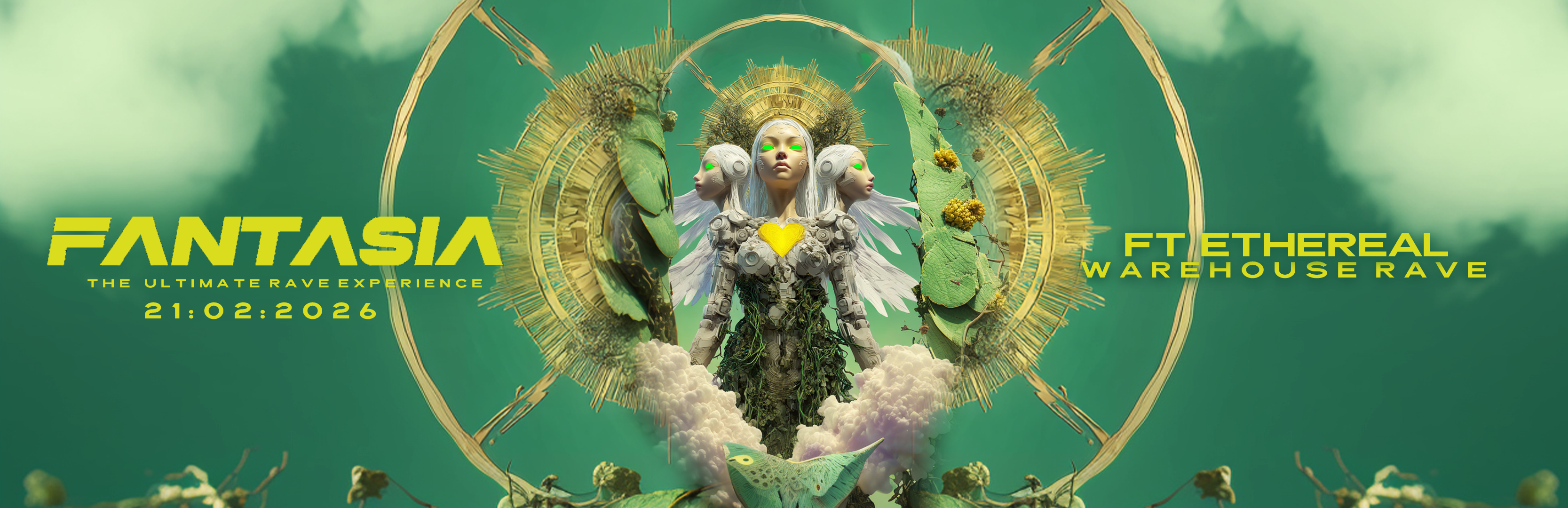 Fantasia Ft Ethereal - Warehouse Rave - 21 Feb - Book Now