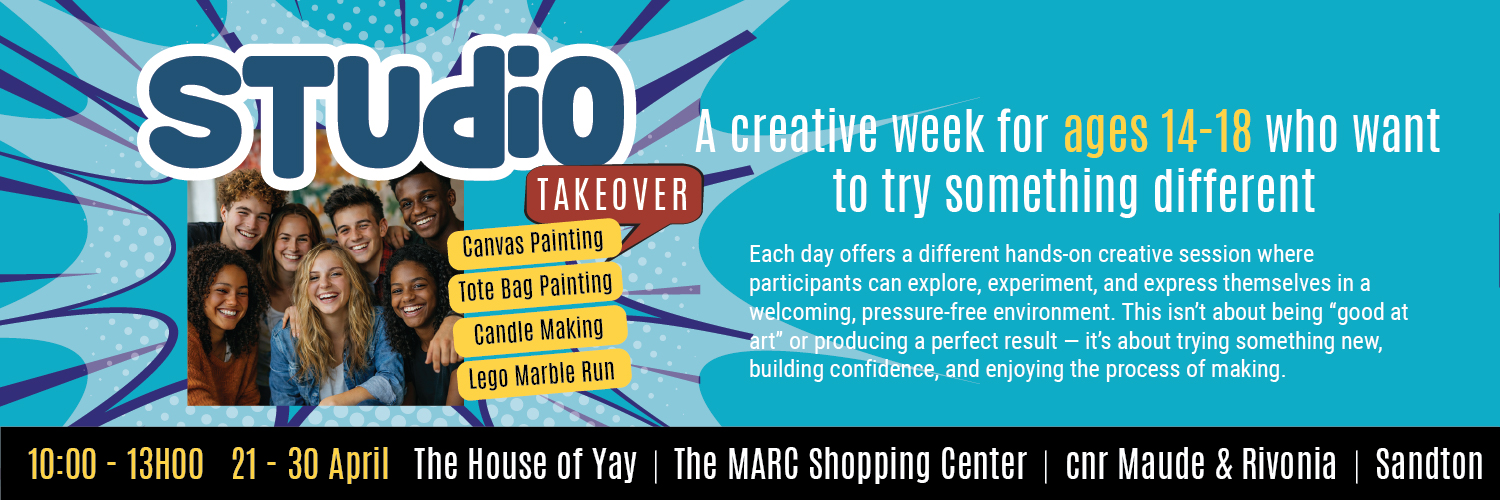 Studio Takeover - School Holidays