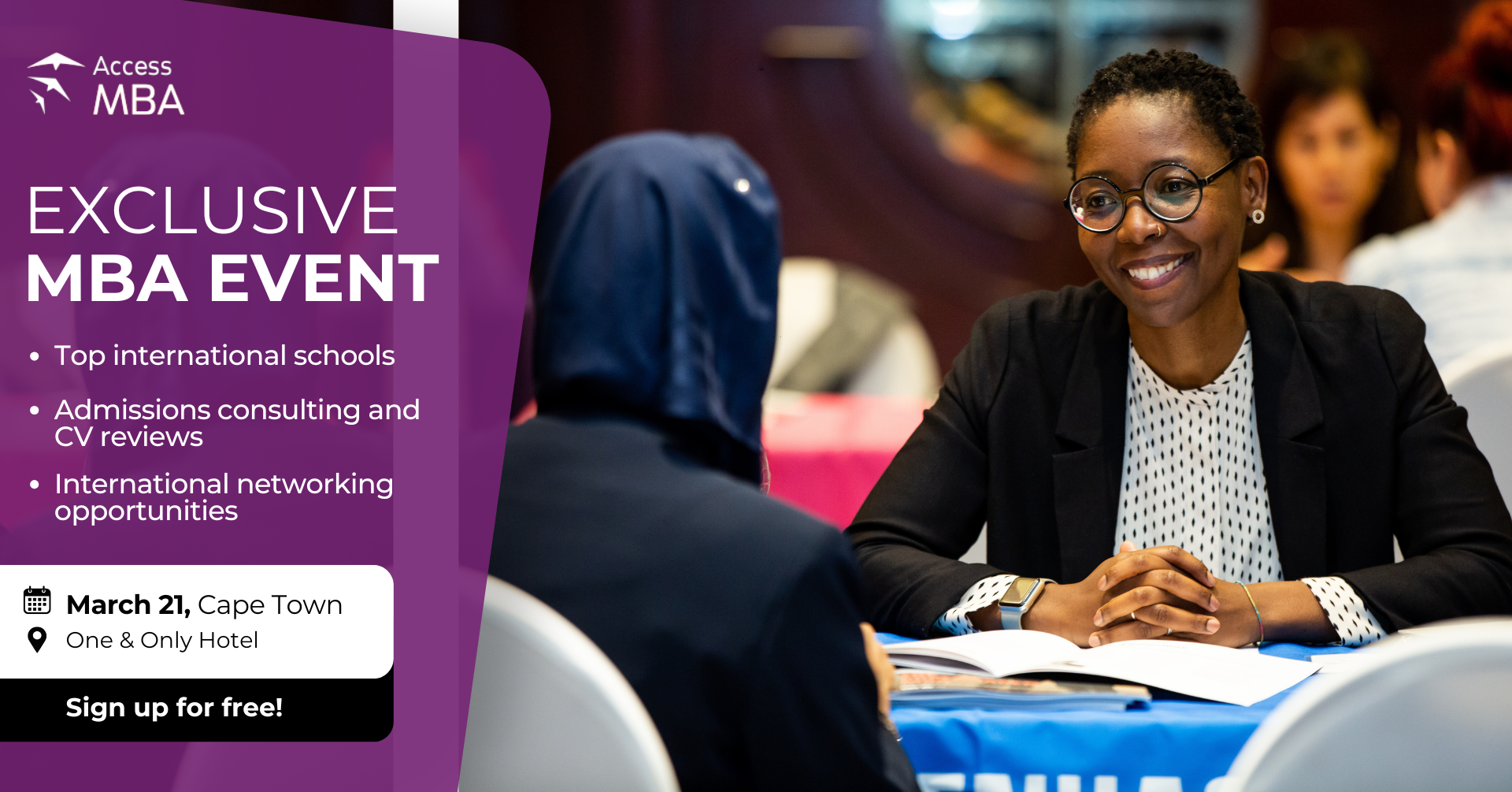 ?? Meet Your Dream Universities at the Access MBA Cape Town Event