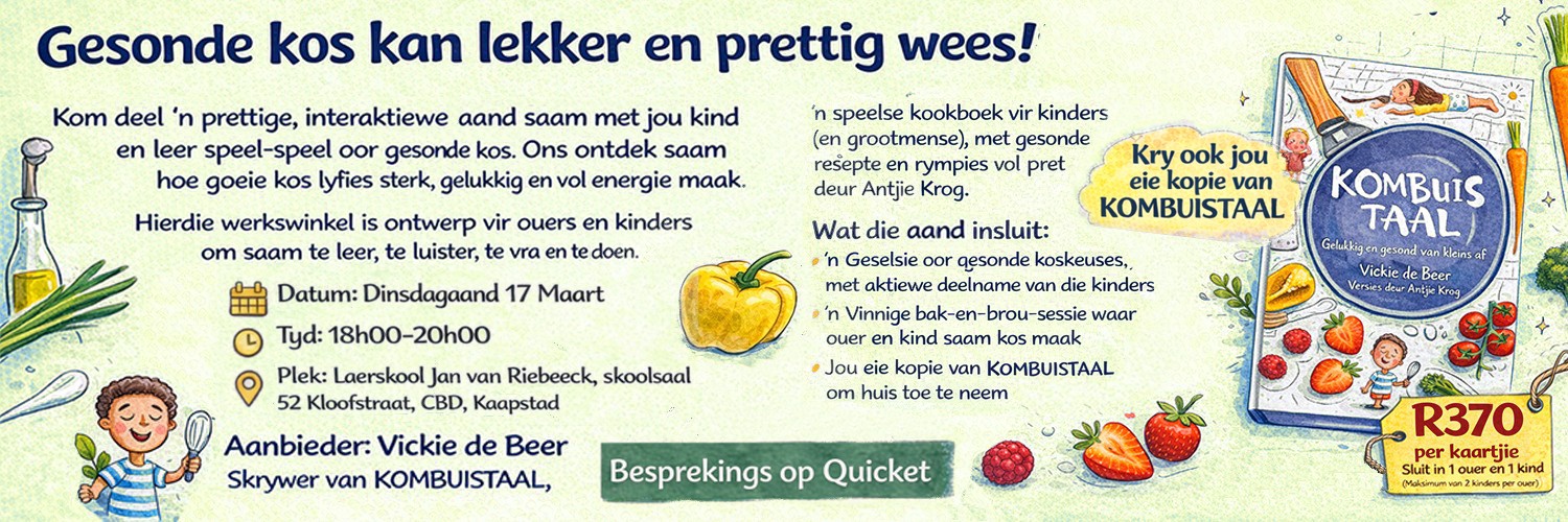 GESONDE KOS KAN LEKKER EN PRETTIG WEES