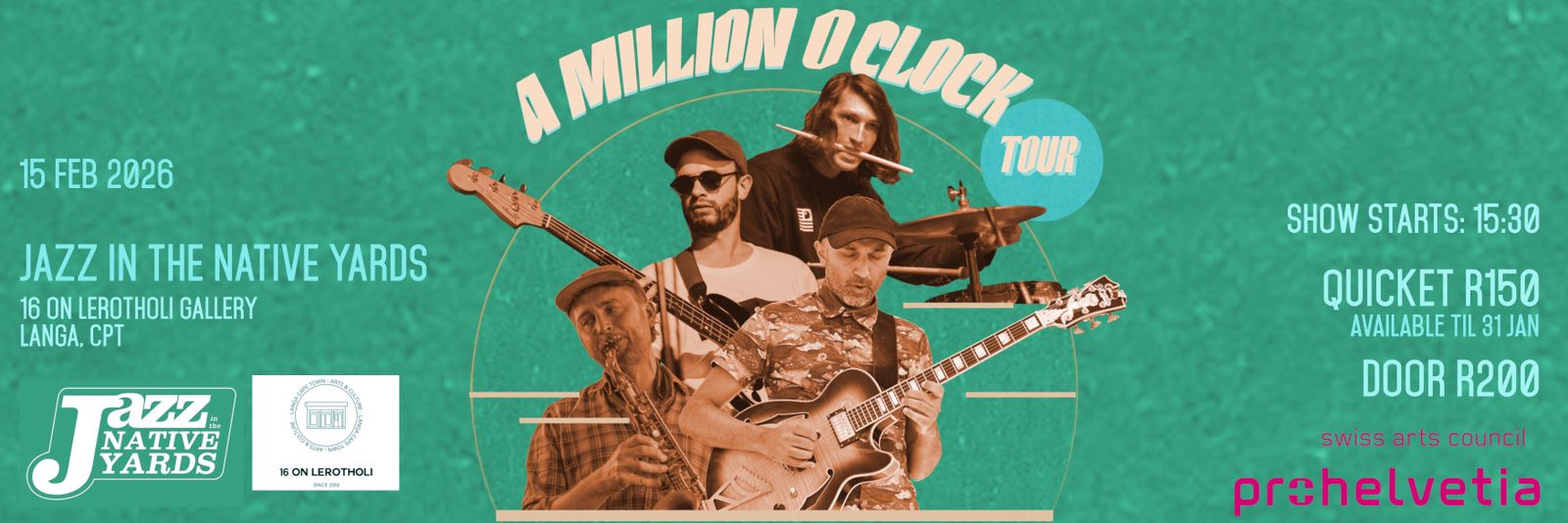 A Million O Clock - Live at Jazz in The Native Yards