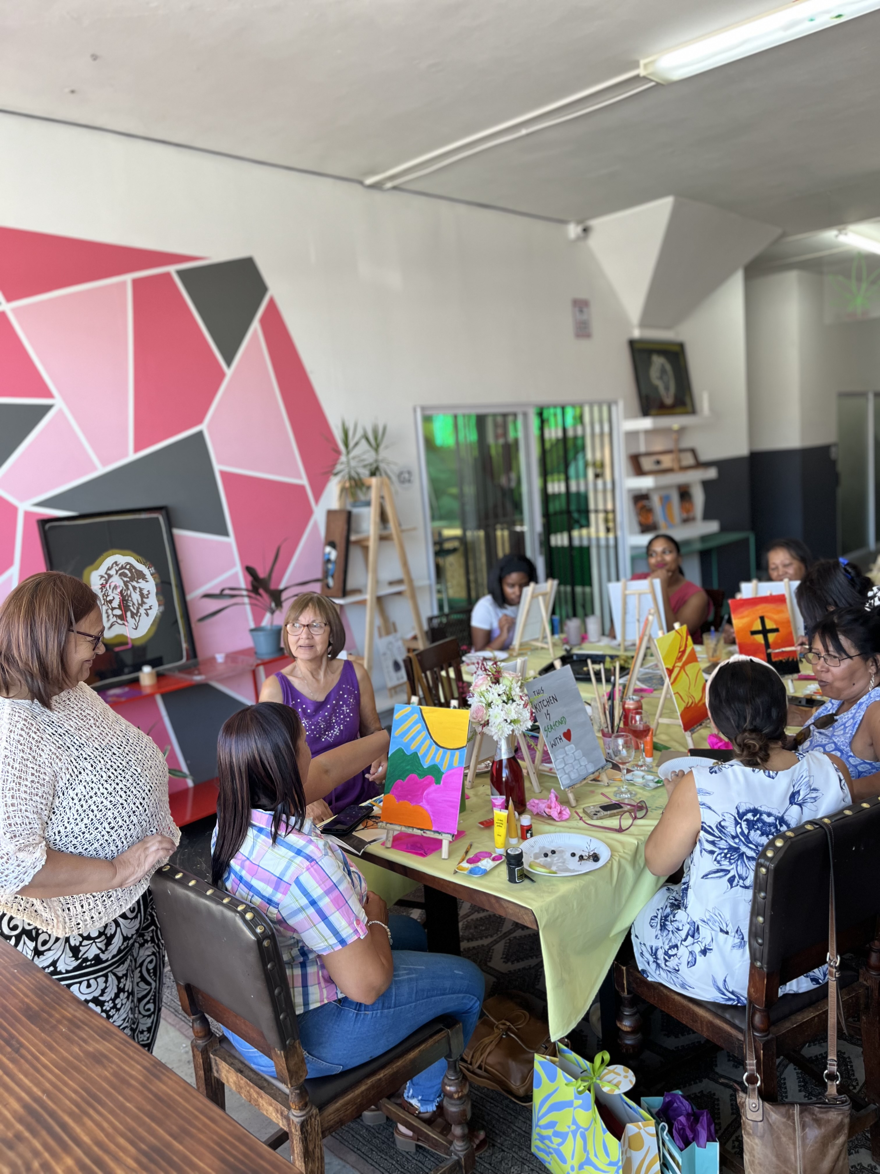 Brush & Brew – Sip & Paint Experience at Life Is Good Café (Woodstock, Cape Town)