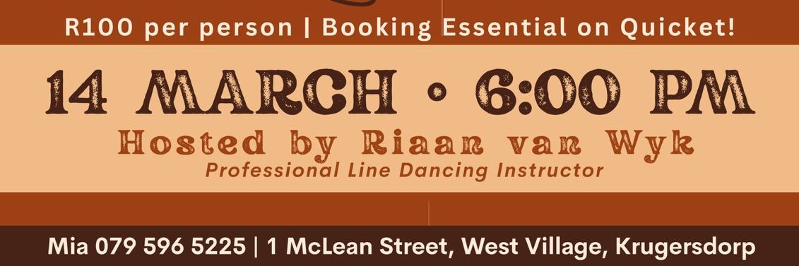 Line Dancing at Cowboy Town