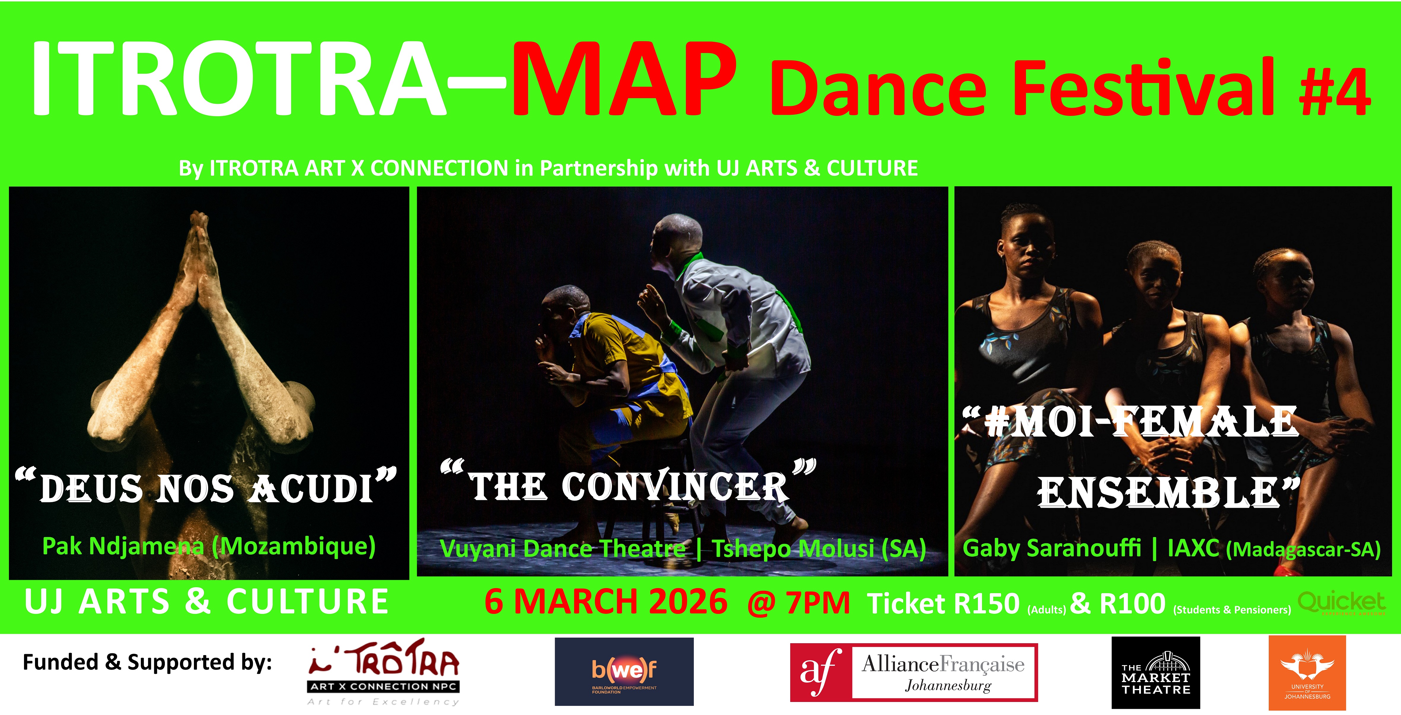 TRIPLE BILL: DEUS NOS ACUDI | THE CONVINCER | #MOI-FEMALE ENSEMBLE