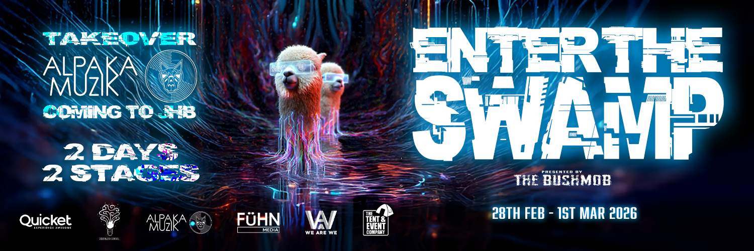 ENTER THE SWAMP | ALPAKA MUZIK TAKEOVER  | The BushMob | KOZY (canada) | PSIDIN X SYMO (CPT) | 2-Day Gathering