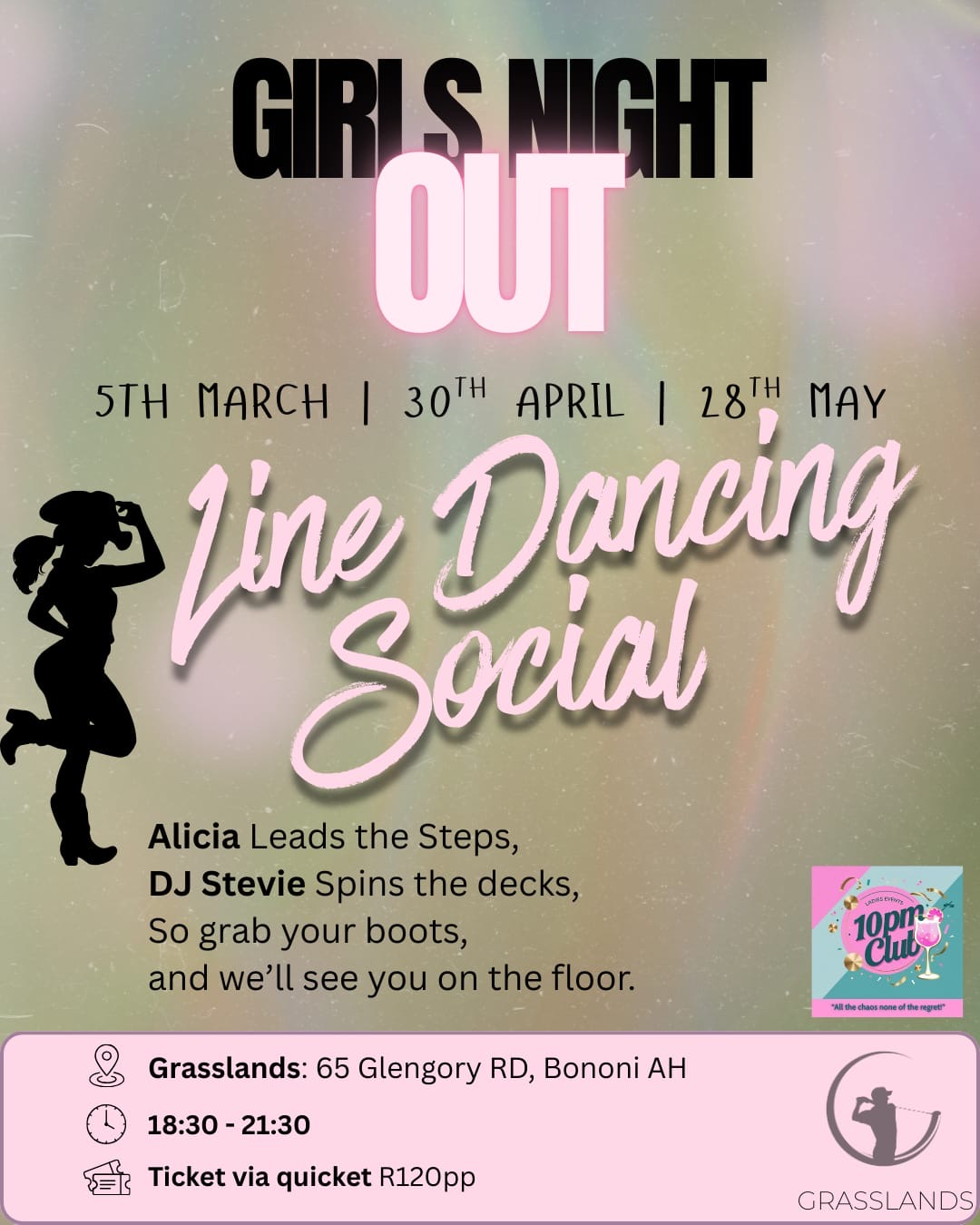 Ladies Line Dancing Socials