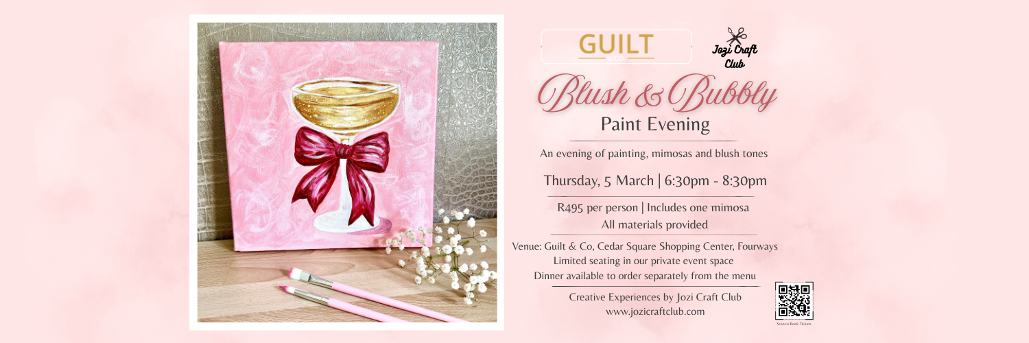 Blush & Bubbly Paint Evening