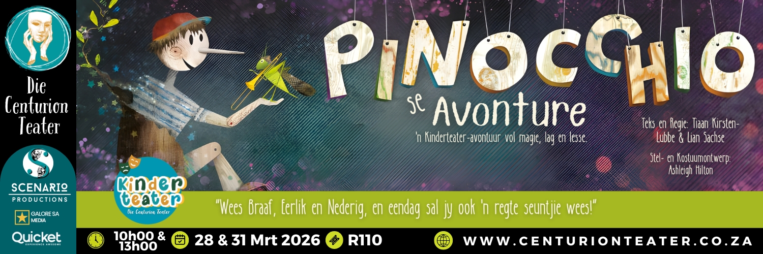 PINOCCHIO SE AVONTURE | Kinderteater @ Die Centurion Teater
