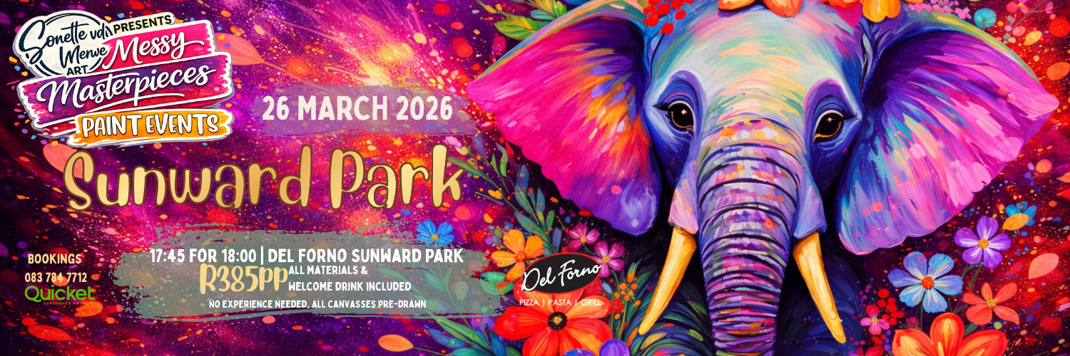 Messy Masterpieces Paint Night @ Del Forno Sunward Park