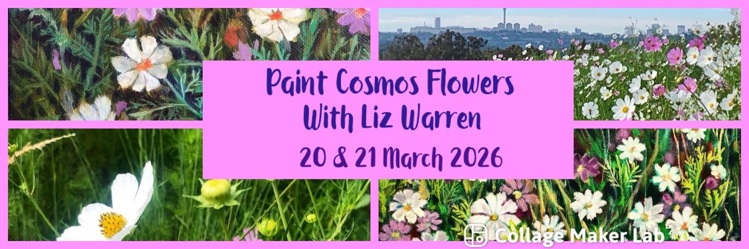 Paint Cosmos Flowers With Liz Warren
