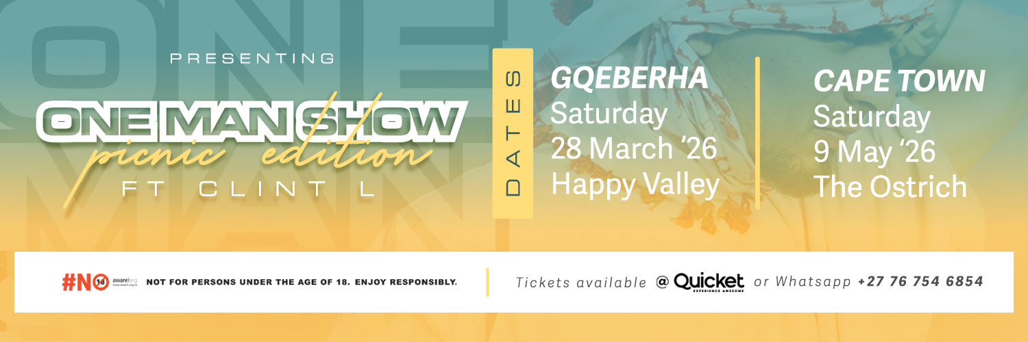 CPT / One Man Show Picnic /  Saturday 09 May2026 / The Ostrich Cape Townn