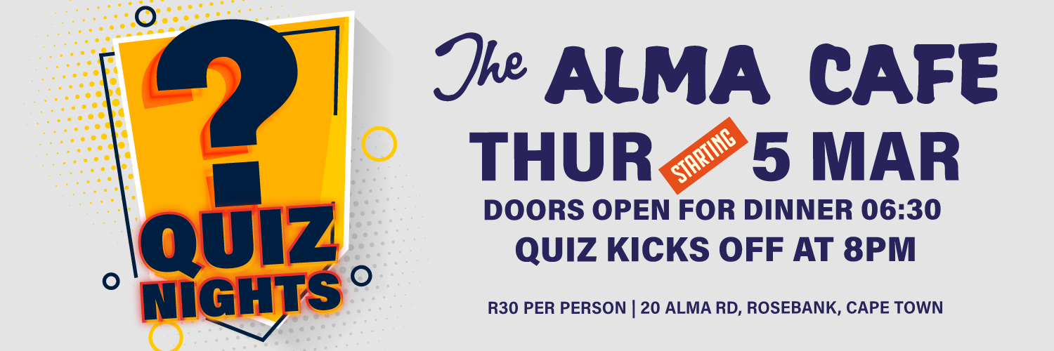 Alma Cafe Quiz Night