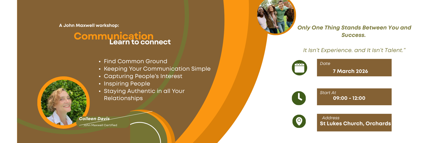 John Maxwell Communication leadership workshop