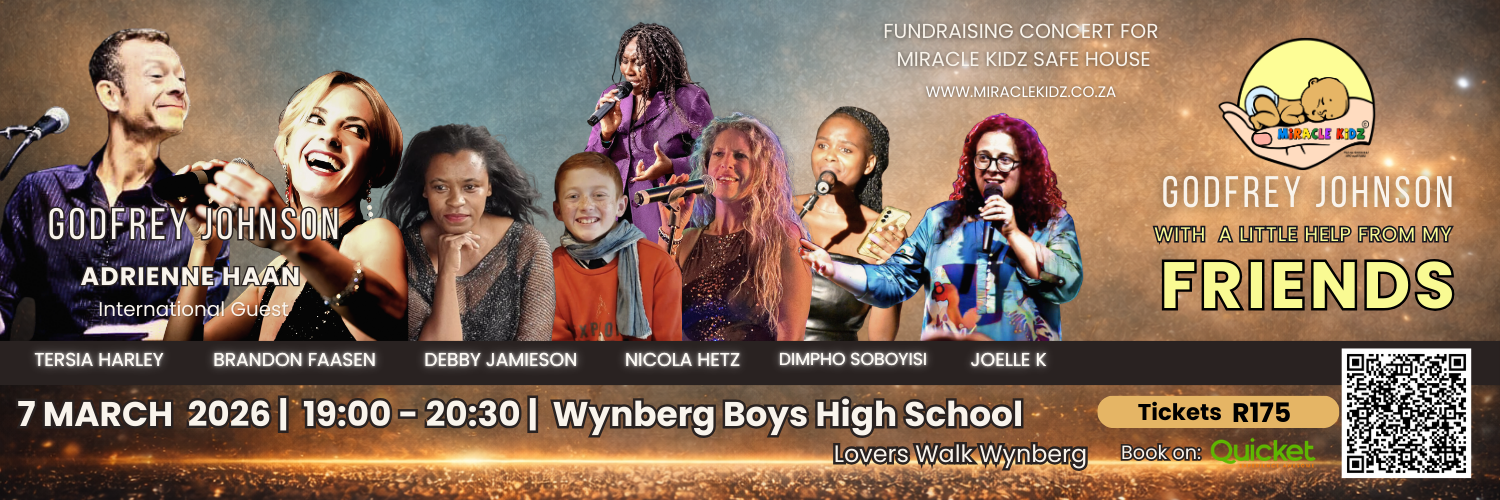 GODFREY JOHNSON – With a Little Help From My Friends (Fundraising Concert For Miracle Kidz)