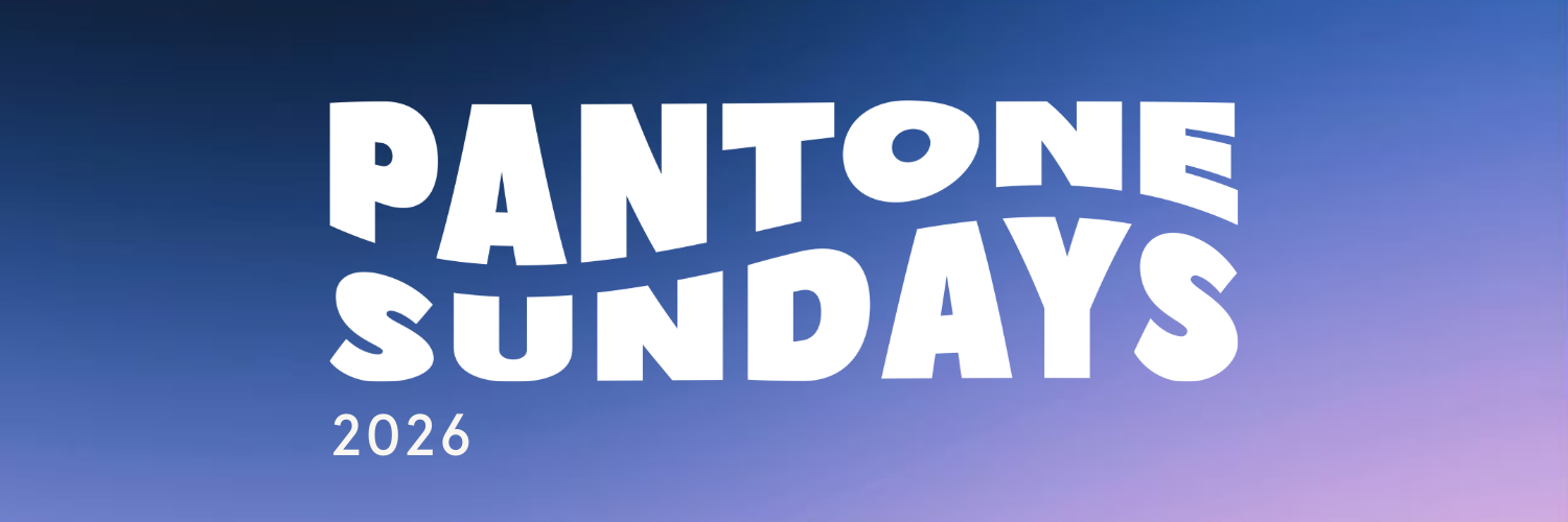 PANTONE SUNDAYS 2026