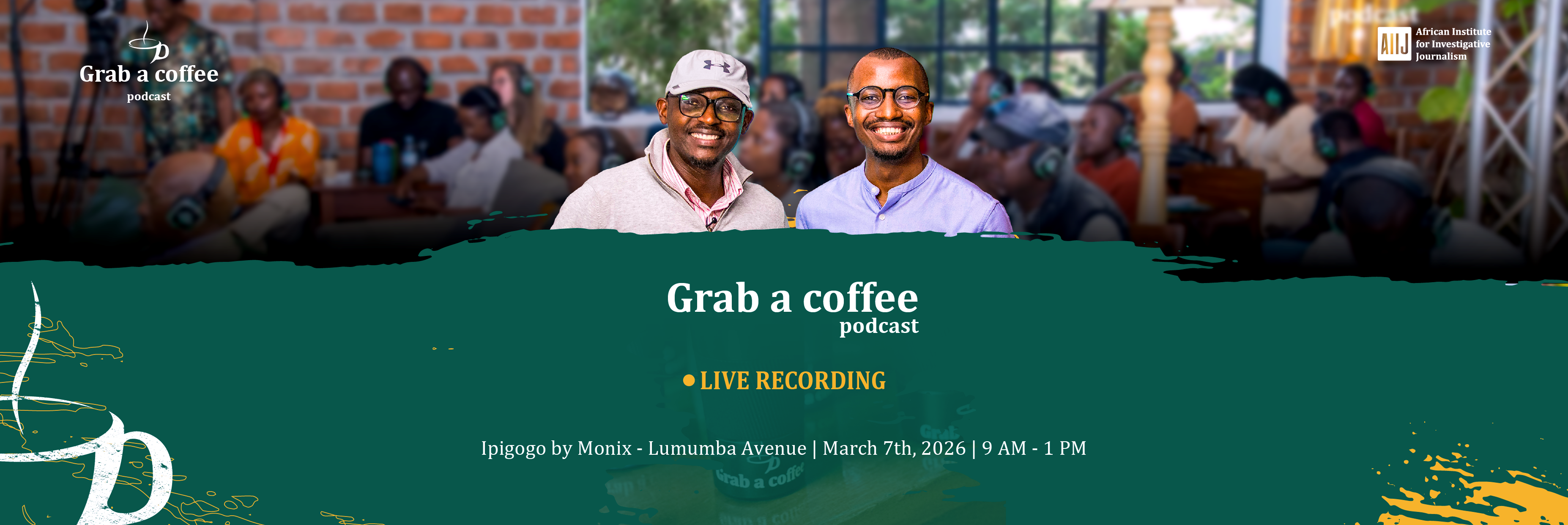 Grab A Coffee Live Recording