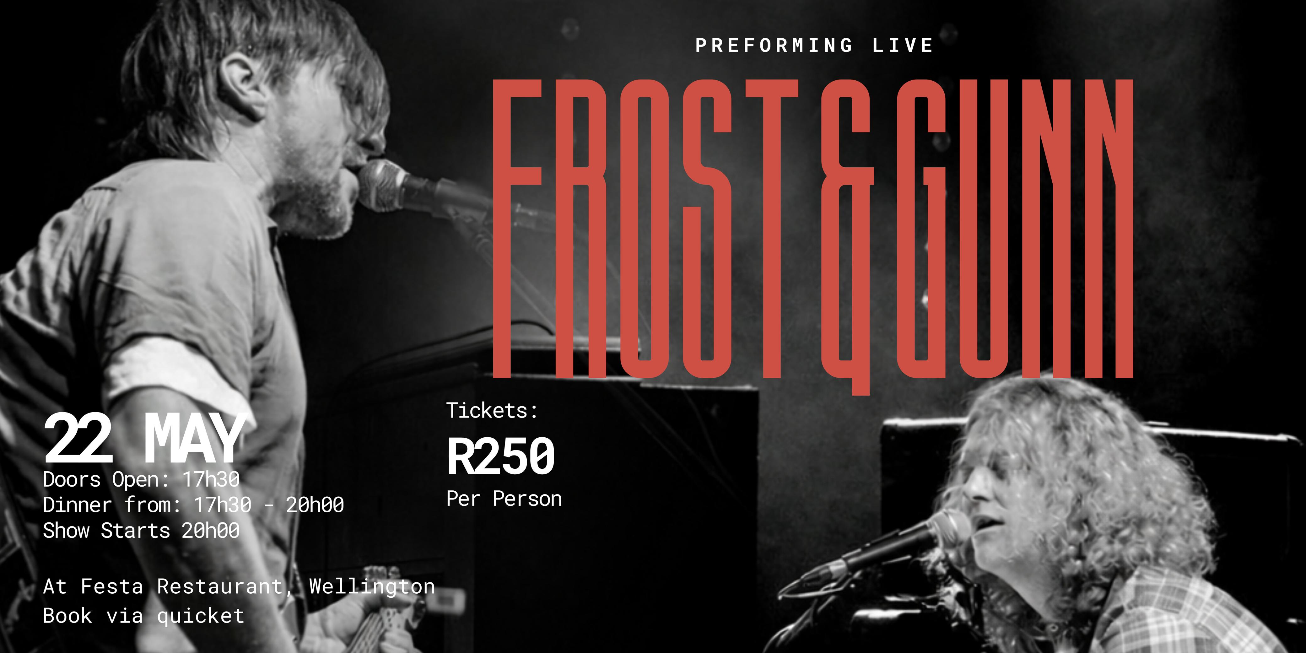 Frost & Gunn at Festa Restaurant