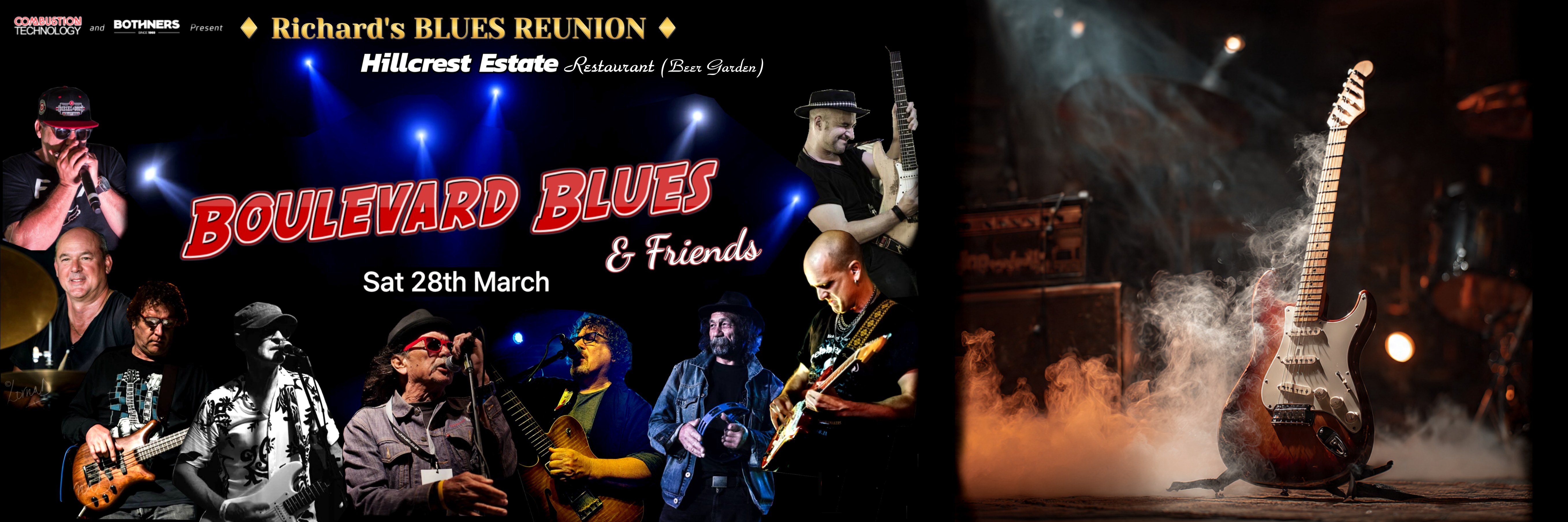Boulevard Blues REUNION & Friends - Hillcrest Estate 28th March
