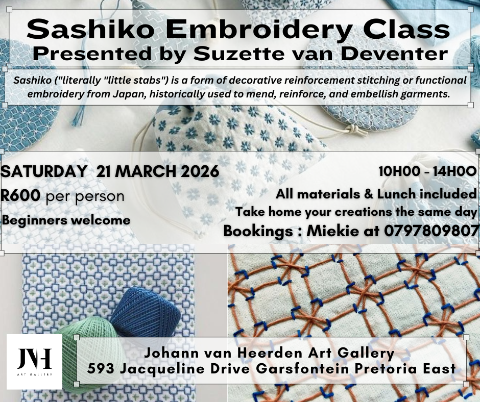 Sashiko Embroidery Class