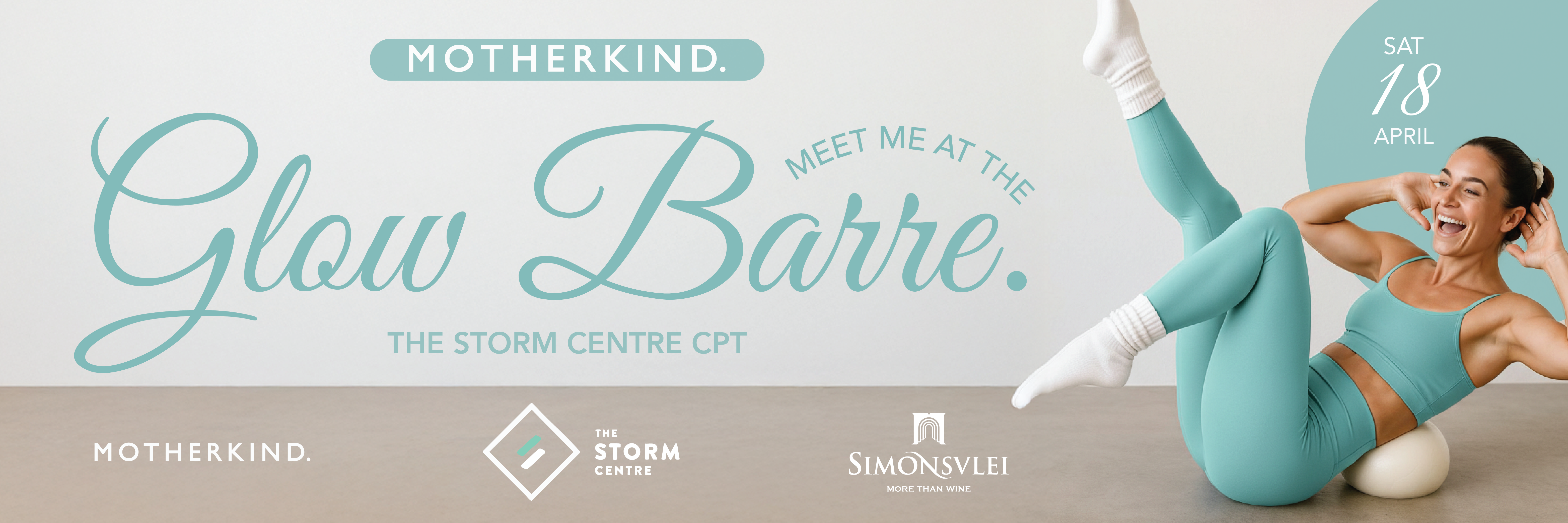 Motherkind x The Storm Centre | Meet us at the Glow Barre