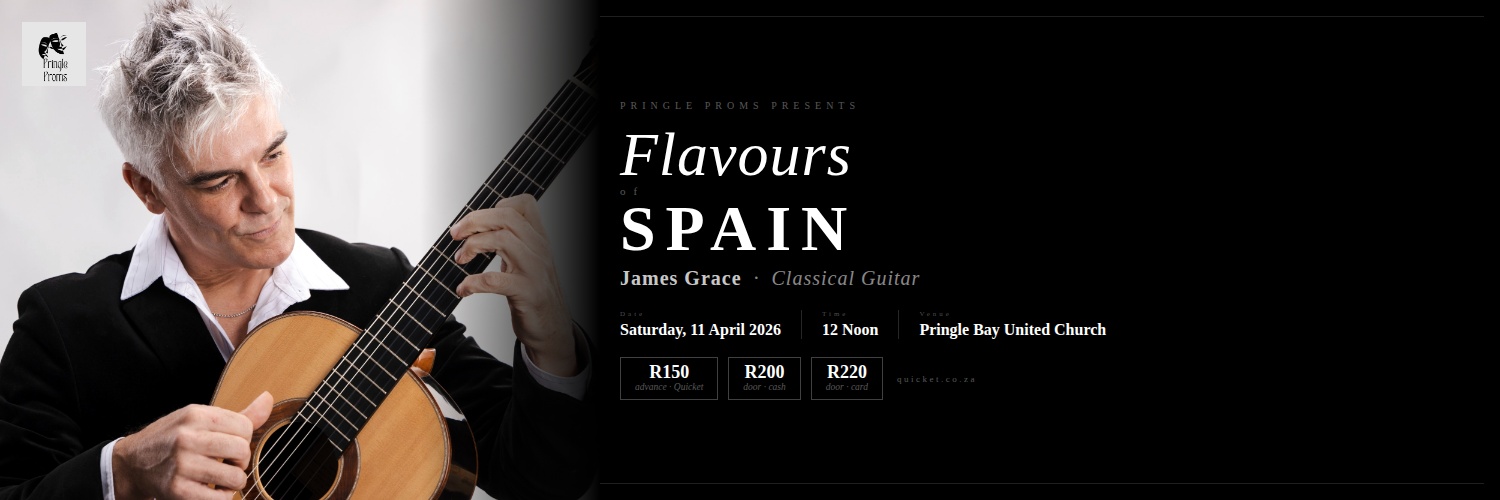 An Hour of Exquisite Spanish Guitar at The Pringle Bay United Church