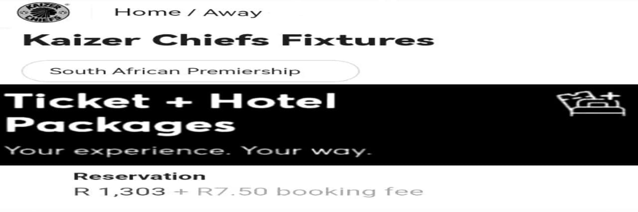 Home&Away :Football Travel Packages - Chiefs