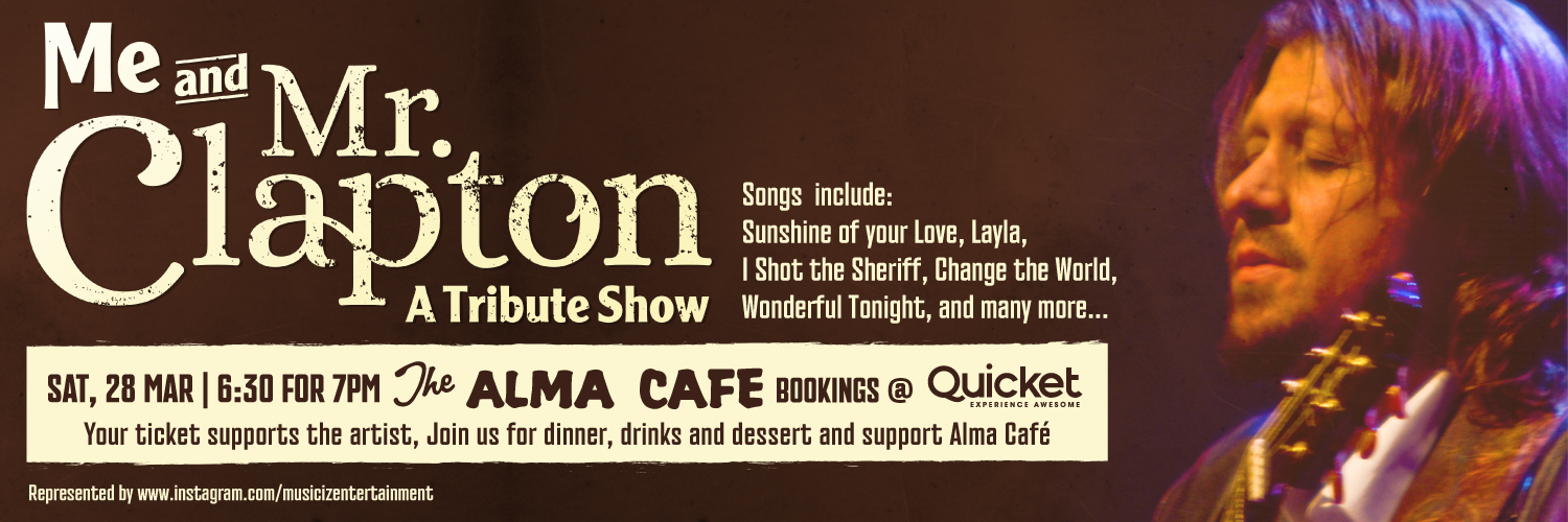 Me & Mr Clapton: Mel Botes and Simon Orange