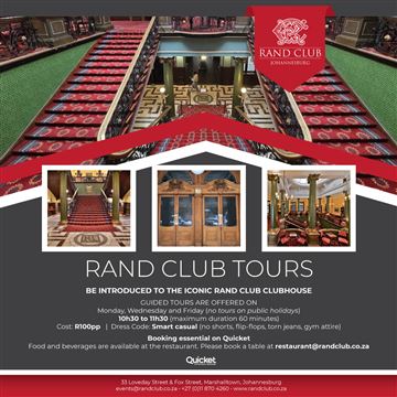 Rand Club guided tour photo 1
