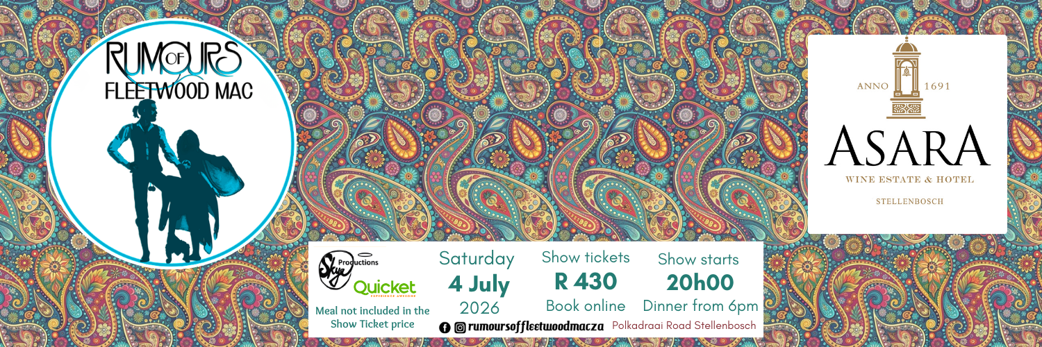 Rumours of Fleetwood Mac Tribute at Asara, Stellenbosch